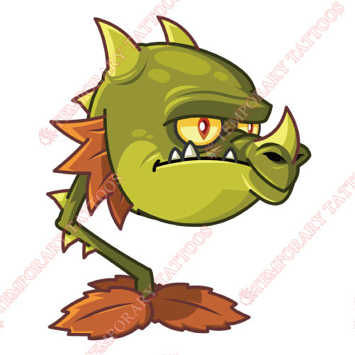 Plants vs Zombies Customize Temporary Tattoos Stickers NO.988
